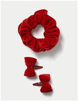 Back To School Scrunchie & Bow Set