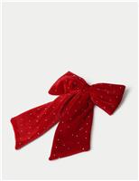 Christmas Oversized Red Velvet Bow
