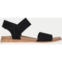 Skechers Desert Kiss Flat Sandals Black