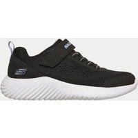Skechers Kids' Bounder Riptape Trainers (9 Small-4 Large) Black