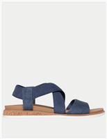 Desert Kiss Crossover Flat Sandals