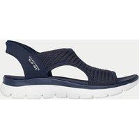 Skechers Summits Slip On Wide Fit Slingback Sandals Navy