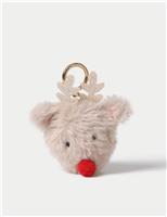 Christmas Reindeer Bag Charm