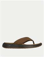 Skechers Street Retro Jogger Sandals Brown