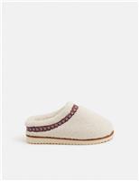 Shearling Mule Slippers