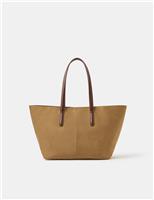 Faux Leather Tote Bag