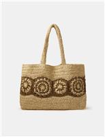 Straw Crochet Bag