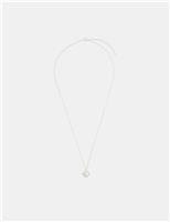 Sterling Silver Mother of Pearl Clover Necklace