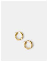 14ct Gold Plated Hoop Earrings