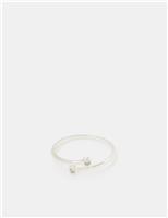 Sterling Silver Sparkle Ring