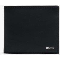 Boss Leather Bi-Fold Wallet Black