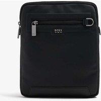 Boss Textured Cross Body Bag Black