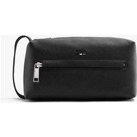 Boss Pebble Grain Wash Bag Black