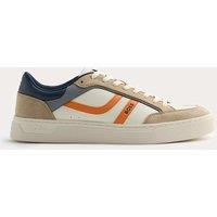 Boss Lace Up Trainers Beige Mix