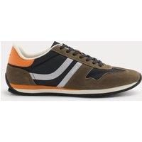 Boss Lace Up Trainers Brown Mix