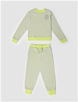 Pure Cotton Long Sleeve Pyjamas (2-8 Yrs)