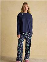 Pure Cotton Jersey Christmas Pyjamas