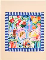 Pure Silk Printed Scarf