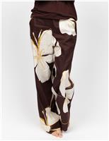 Cotton Rich Floral Pyjama Bottoms