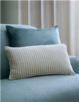 Chenille Cornish Striped Cushion