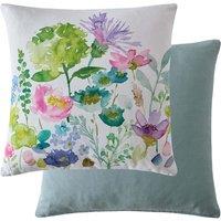 Bluebellgray Pure Cotton Floral Cushion White Mix