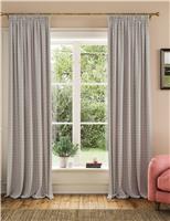 Floral Foulard Pure Cotton Pencil Pleat Curtains