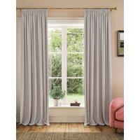 Joules Floral Foulard Pure Cotton Pencil Pleat Curtains Blue