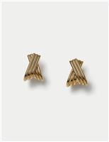 Autograph Ridge Cross Earring
