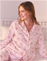 Boux Avenue Bunny Print Christmas Family Pyjamas in a Bag Pink