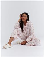 Bunny Print Christmas Family Pyjamas in a Bag