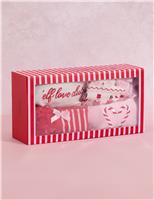 4pk Cotton Blend Christmas Thongs Gift Box