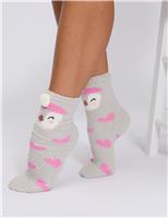 Penguin Fluffy Socks