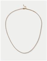 Cubic Zirconia Tennis Necklace