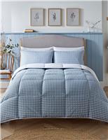 Gingham 4.5 Tog Coverless Duvet Set