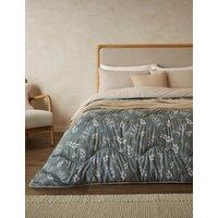 Nightlark Winter Sprigs 10.5 Tog Coverless Duvet Set Olive