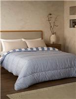 Striped 10.5 Tog Coverless Duvet Set