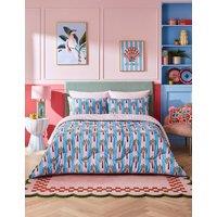 Night Lark Eleanor Bowmer 10.5 Tog Coverless Duvet Set Light Blue
