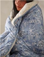 Cosy Fleece Winter Wonderland Throw