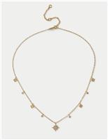 Cubic Zirconia Star Necklace