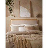 Night Lark Soft Weave 4.5 Tog Coverless Duvet Set Oatmeal