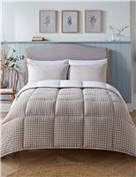 Gingham 10.5 Tog Coverless Duvet Set