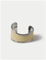 Faux Leather Cuff Bracelet