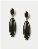 Enamel Drop Earrings