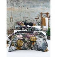 MM Linen Pure Cotton Julia Bedding Set Purple Mix