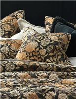 Cotton Linen Blend Beaumont Piped Cushion