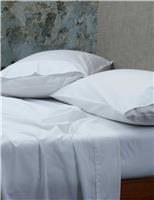 Pure Cotton 200 Thread Count Fitted Sheet