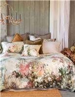 MM Linen Pure Cotton Giverny Bedding Set Green Mix