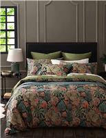 MM Linen Pure Cotton Anders Bedding Set Green Mix