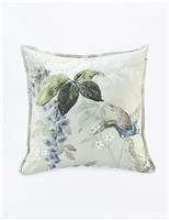 Pure Cotton Zinnia Cushion