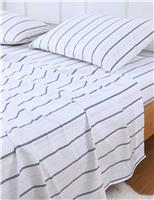 Pure Cotton Cape Leaf Fitted Sheet Set